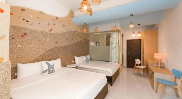 Четырёхместный номер Deluxe Lunas House