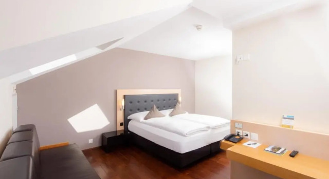 Трёхместный номер Standard с видом на озеро UTO KULM - Top of Zurich