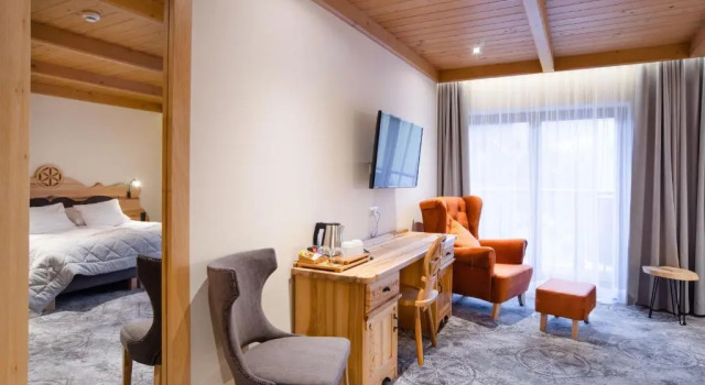 Двухместный номер Standard с балконом Pokoje Krupówki 13 - Hotel Sabała