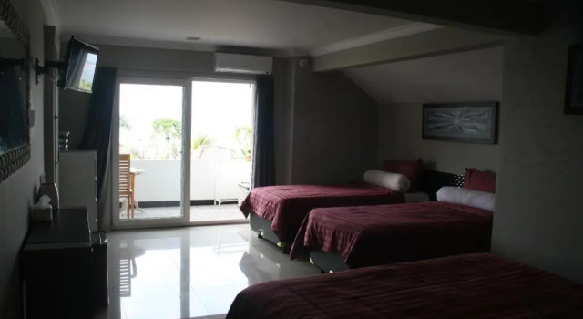 Семейный номер Standard с балконом и с красивым видом из окна Silver Fern Beach Retreat