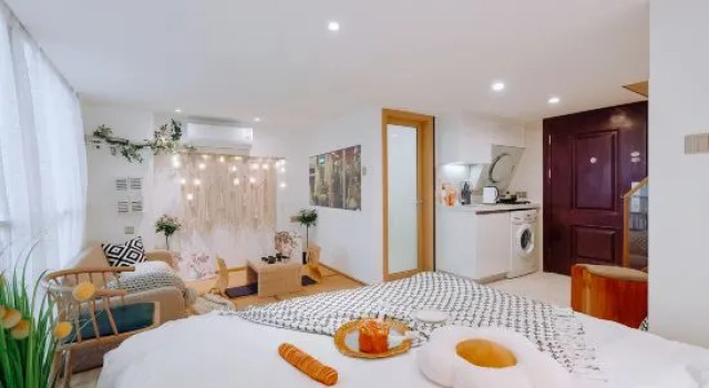Семейный люкс Dingdong Loft Hotel Apartment