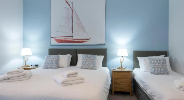 Трёхместный номер Standard рядом с пляжем Sure Hotel Collection by Best Western Porth Veor Manor Hotel