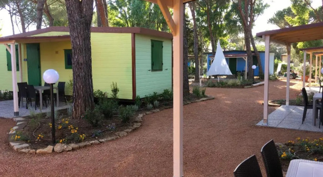 Бунгало c 1 комнатой Camping I Melograni