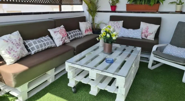 Студия с балконом Apartamentos El Barrio