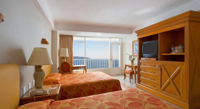 Двухместный номер Standard с видом на море Krystal Beach Acapulco