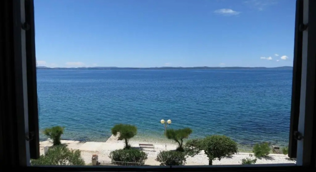 Студия с балконом и с видом на море Villa Katarina
