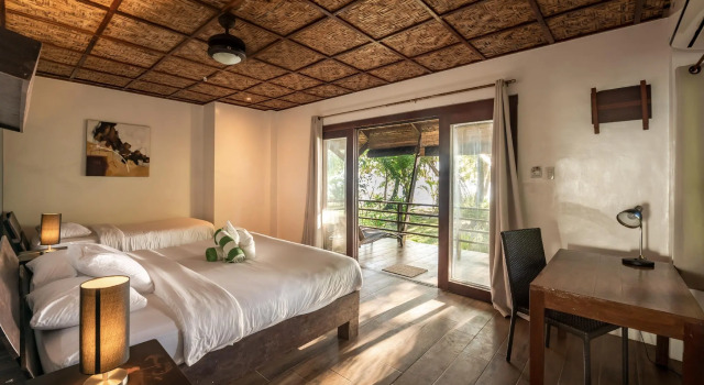 Бунгало Deluxe рядом с пляжем Siargao Inn Beach Resort