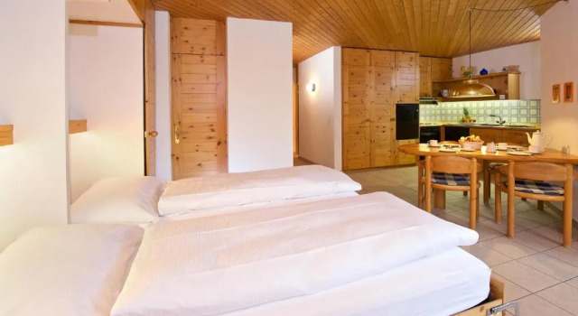 Студия Schweizerhof Ferienwohnungen Lenzerheide 5