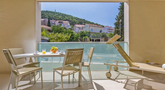 Апартаменты Deluxe с 2 комнатами с балконом Dubrovnik Luxury Residence - L’Orangerie