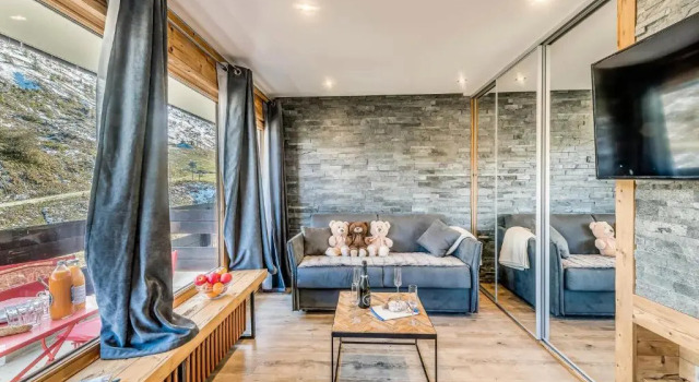Résidence Pistes - Studio pour 4 Personnes 48, Rezervasyon Apart Otel Tignes Espace Killy