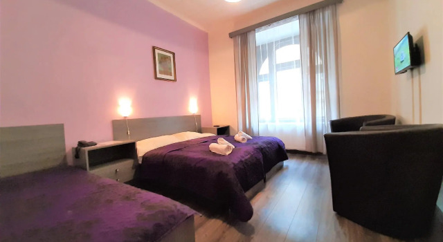 Standard Dreier Zimmer Hotel Olga