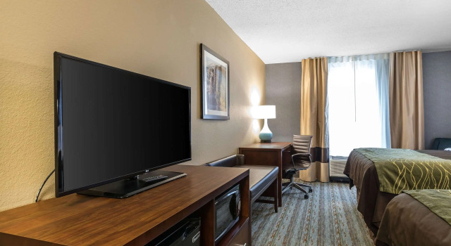 Четырёхместный номер Standard Comfort Inn Bay City - Riverfront