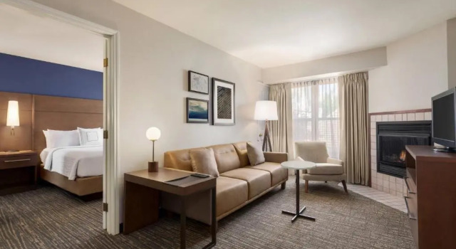 Люкс с 2 комнатами Residence Inn by Marriott San Jose South Morgan Hill