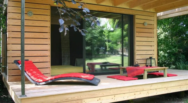 Deluxe Bungalow mit Gartenblick Lescalier