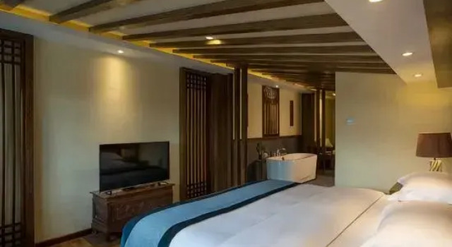 Люкс Premier с красивым видом из окна Shangri-la Wonderland Boutique Hotel