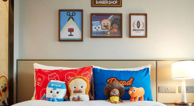 Двухместный семейный номер Bread Barbershop Lotte Hotel World