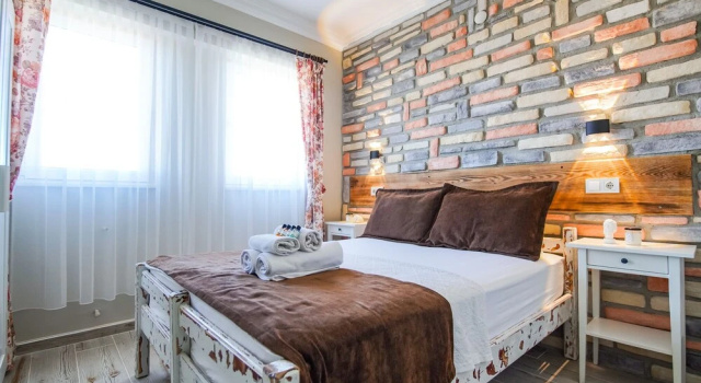 Standardní Dvoulůžkový s manželskou postelí pokoj a výhledem na moře Ilyada Hotel