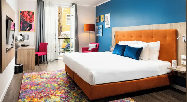 Двухместный номер с террасой Superior Three Corners Lifestyle Hotel