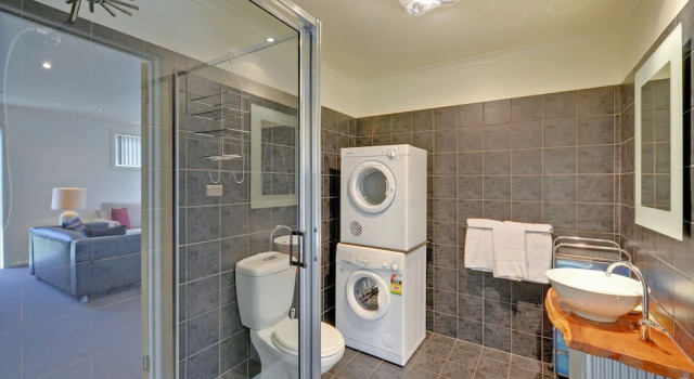 Standard Doppel Apartment 1 Schlafzimmer mit Balkon Aloft Boutique Accommodation