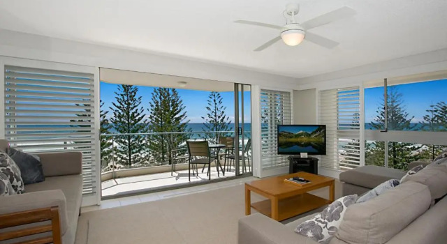 Апартаменты с 3 комнатами с видом на океан Solnamara Beachfront Apartments