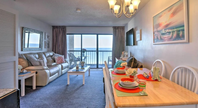 Walk to Ocean: Myrtle Beach Condo w/ Views!, Забронировать Апартаменты/квартира Апартаменты Южной Каролины, Апартаменты/квартира