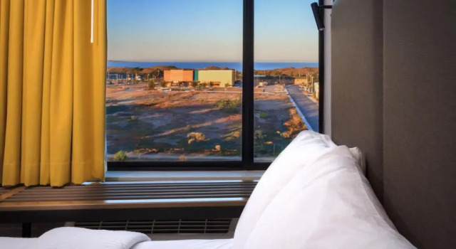 Двухместный люкс с видом на океан SpringHill Suites by Marriott The Dunes On Monterey Bay