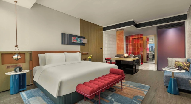 Номер Standard Hotel Indigo Changsha Meixi Lake