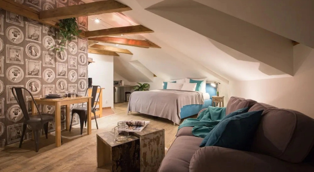 Suite doble Old Town Boho Chic Attic