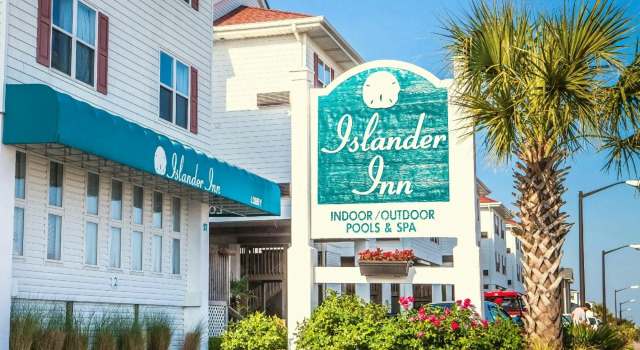 The Islander Inn, Забронировать Отель Ошен-Айл-Бич Северная Каролина