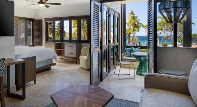 Полулюкс с частичным видом на море Carambola Beach Resort St. Croix, US Virgin Islands