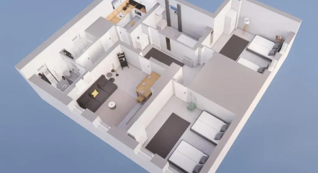 Апартаменты Hamburg Altona - 3 Bedrooms for up to 10