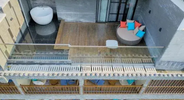 Sansheng Sanshi 180° River View Courtyard (Yunqiao, Fenghuang Ancient Town), Rezervovat Hotel Hotely v Feng-chuang s parkováním, Parkování