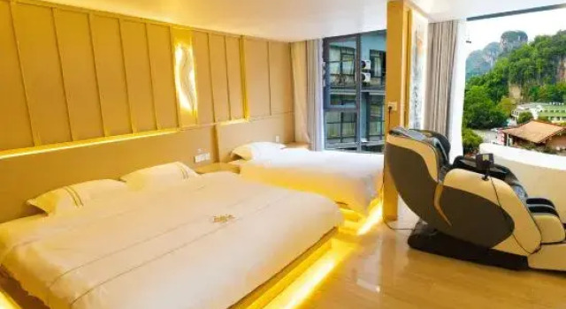 Семейный люкс Yibuxuan Boutique Hotel Yangshuo