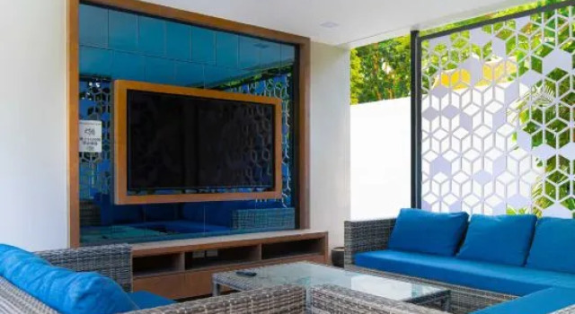 The luxurious five-bedroom villa at Central Beach in Pattaya