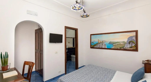 Deluxe Doppel Zimmer mit Meerblick Monte Solaro Bed & Breakfast