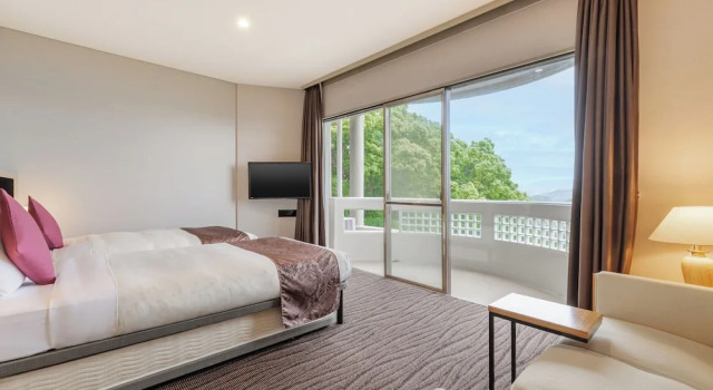 Двухместный номер Deluxe с видом на океан Toba Ocean Resort
