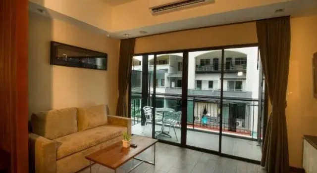 Одноместный семейный люкс с видом на город Inn Residence Serviced Suites
