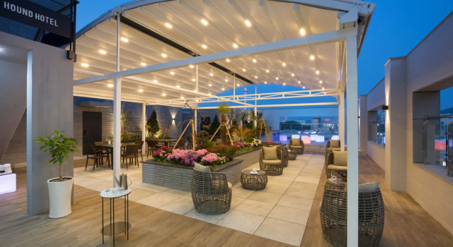 Двухместный семейный номер Standard с видом на город Nampo Hound Hotel Premier