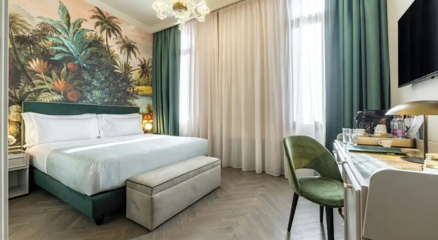 Двухместный номер Deluxe с видом на сад Hotel Villa Viridia