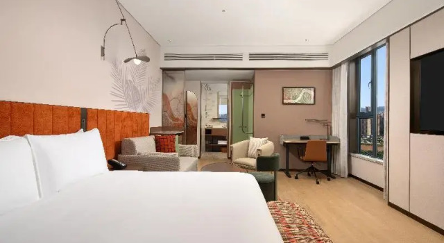 Номер Deluxe Hilton Garden Inn Lanzhou Anning