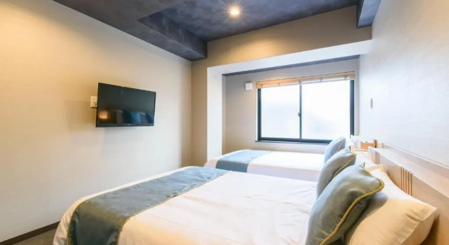 Четырёхместный номер Standard JP INN Kyoto Ekimae Mongakucho