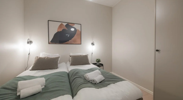 Апартаменты c 1 комнатой с балконом Forenom Aparthotel Tampere Kauppakatu