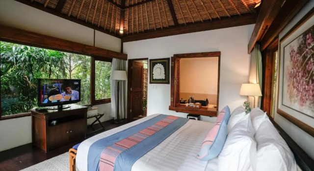 Двухместный номер Standard с видом на бассейн Umah Lawas Villa Ubud