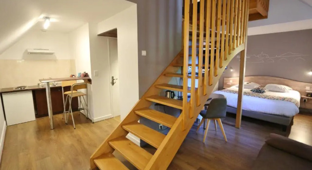 Четырёхместный семейный номер Standard Best Western Le Pont dOr