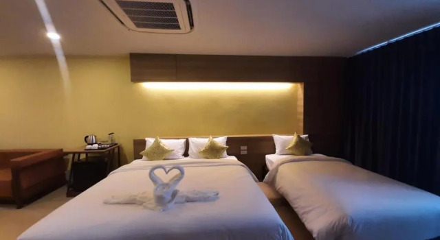 Трёхместный номер с видом на горы The Vita Plus Hotel