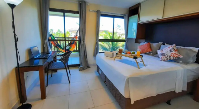 Апартаменты Superior VG Sun Cumbuco Pé Na Areia Bangalô 6 Pessoas By DM Apartments