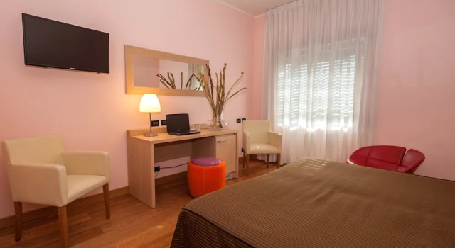 Одноместный номер Standard с балконом Hotel La Pergola