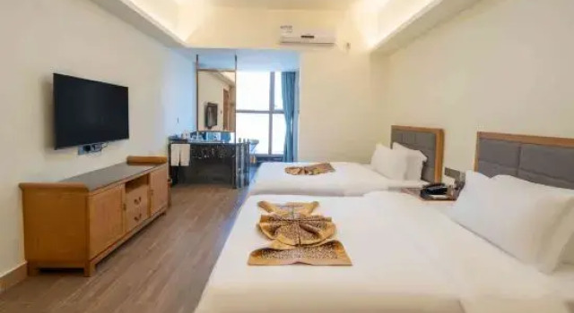 Семейный люкс с 2 комнатами Kangquan Yunhai Hot Spring Hotel