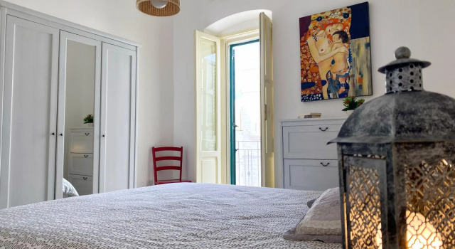 Ideal for family apartment, sea view terrace-Terrazza Palmieri