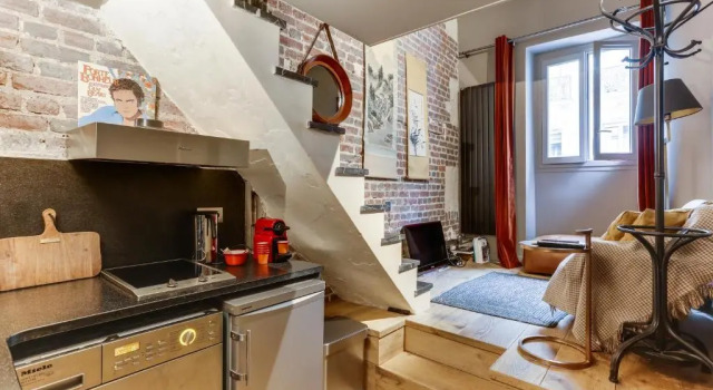 Апартаменты Deluxe Bail Mobilité Beautiful apartment, 28sqm Place Vendome, Opera
